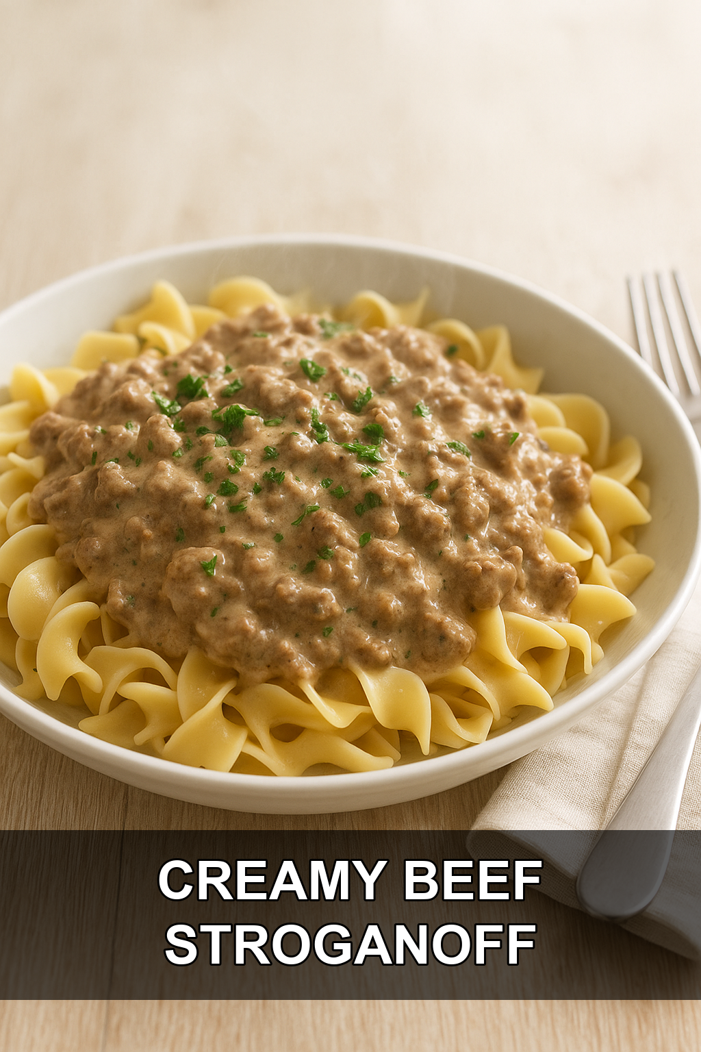 30-Minute Tasty Ground Beef Stroganoff Your Family Will Devour