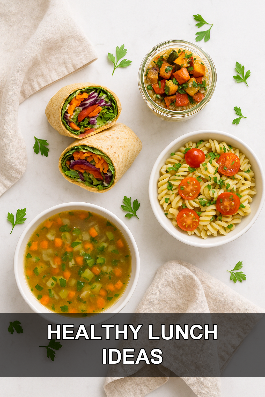 50 Healthy Lunch Ideas to Simplify Your Week