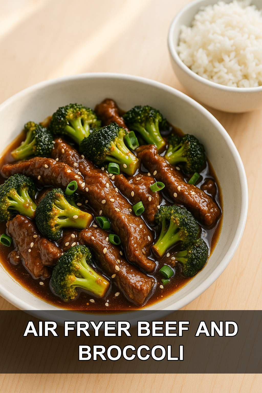 Air Fryer Beef and Broccoli (Better Than Takeout!)