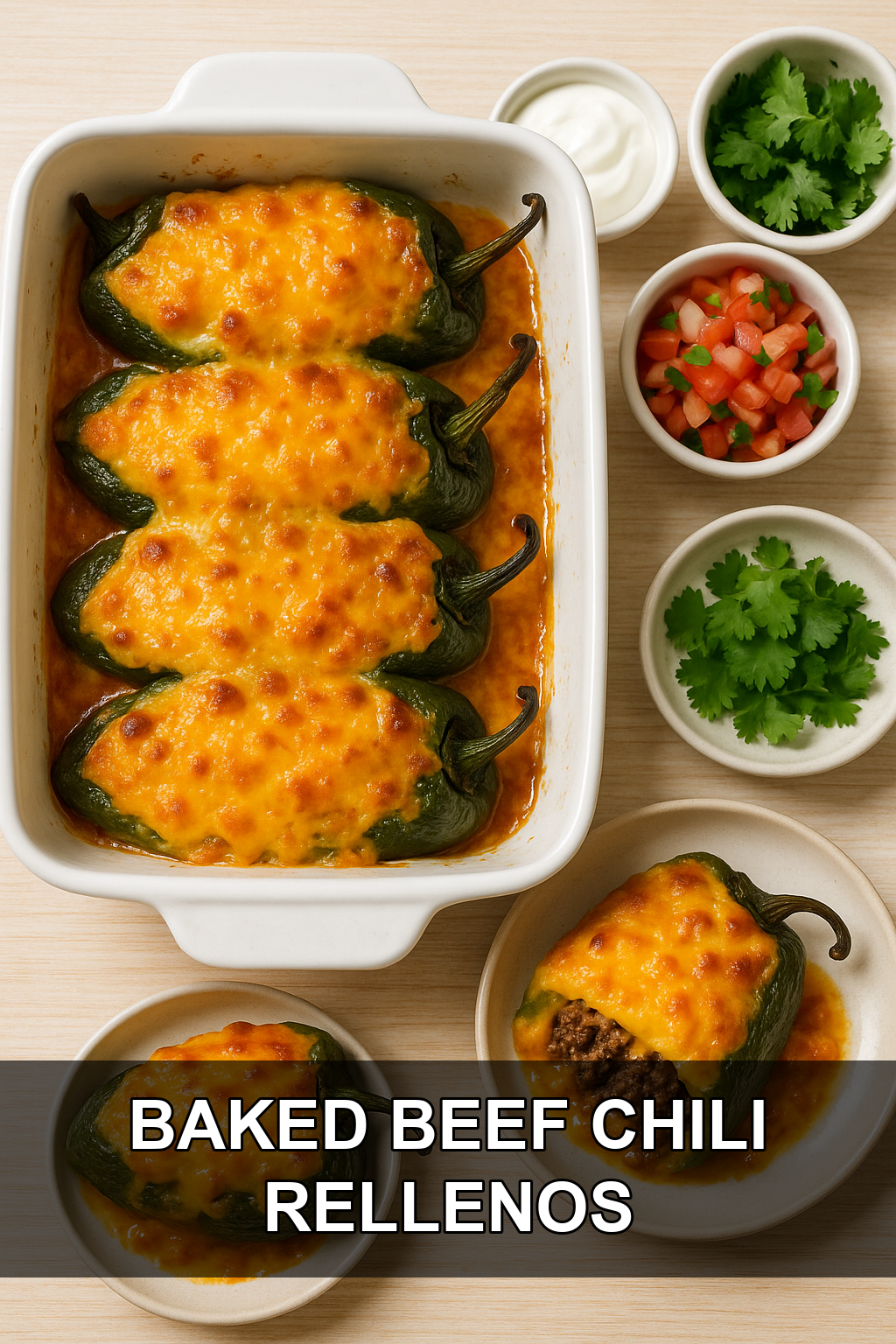 Baked Chili Rellenos with Ground Beef (Budget-Friendly Recipe)