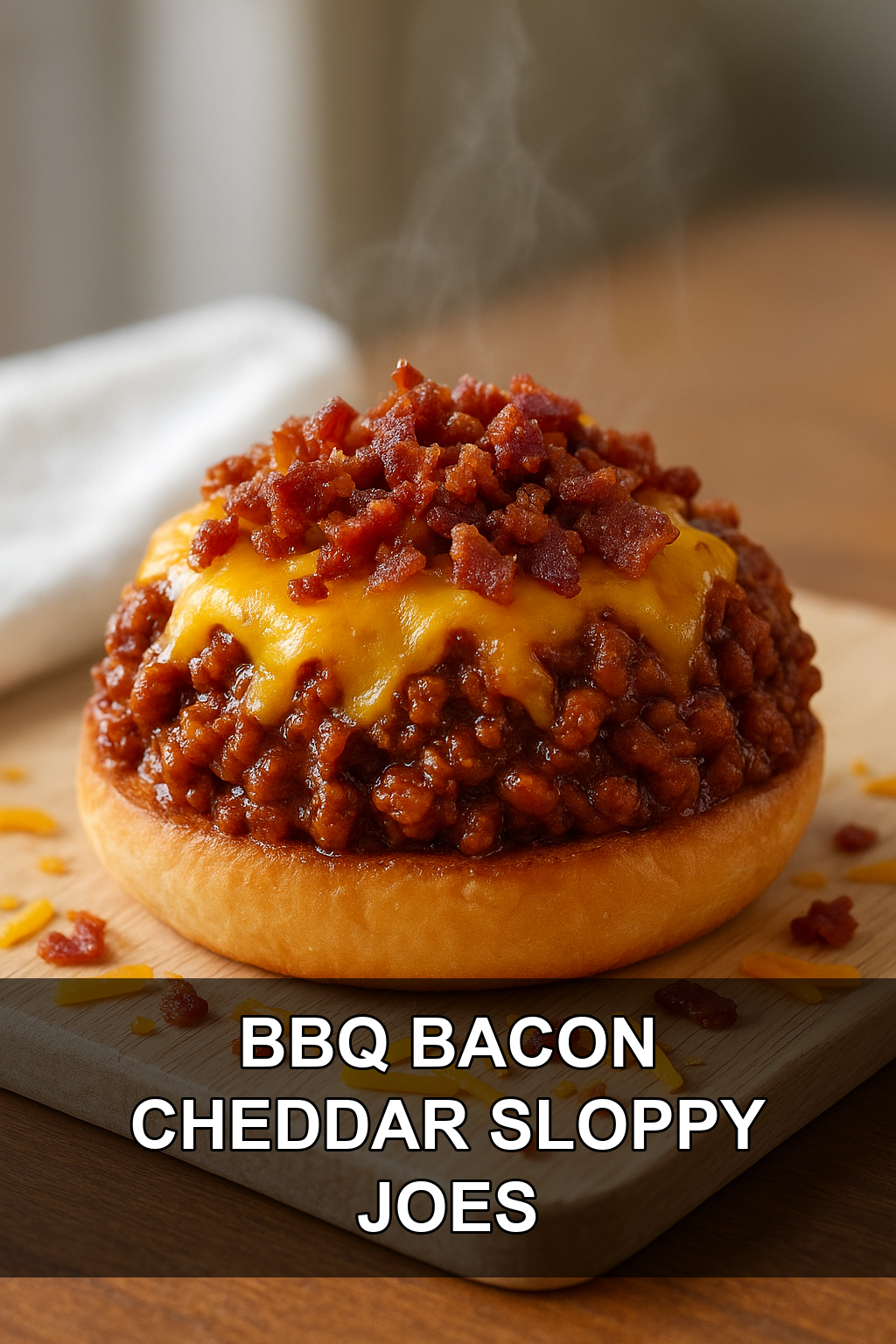 BBQ Bacon Cheddar Sloppy Joes (Budget-Friendly Family Dinner)