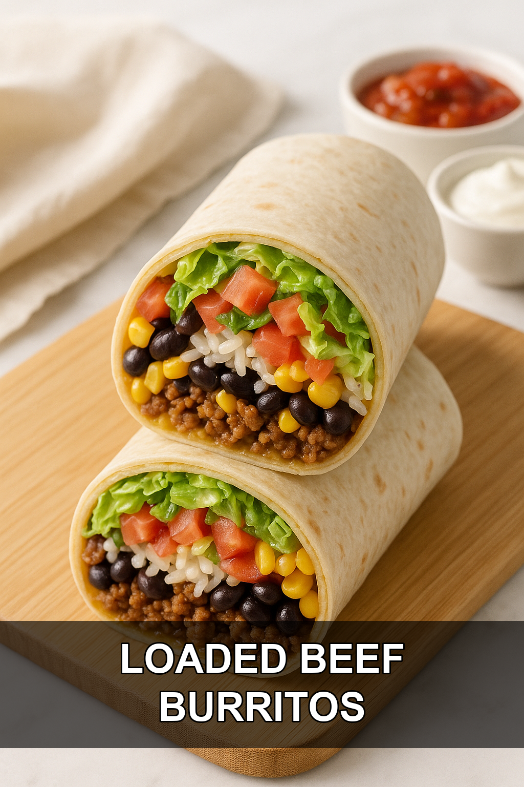 Loaded Beef Burritos (Freezer-Friendly & Budget-Friendly)
