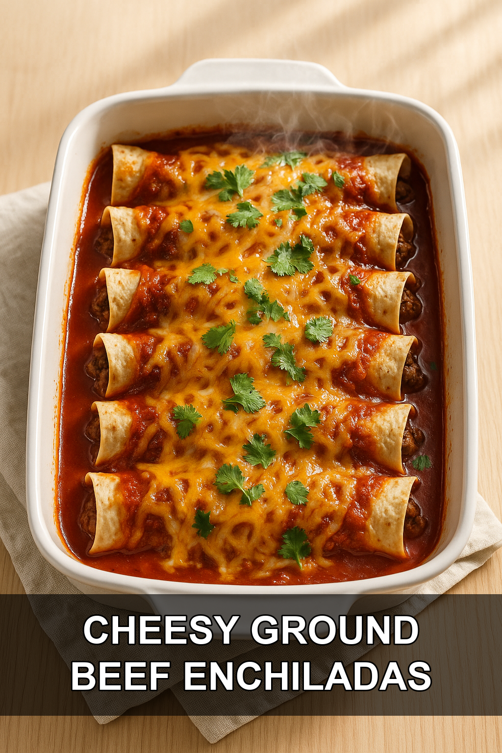 The Best Ground Beef Enchiladas (Easy & Budget-Friendly)