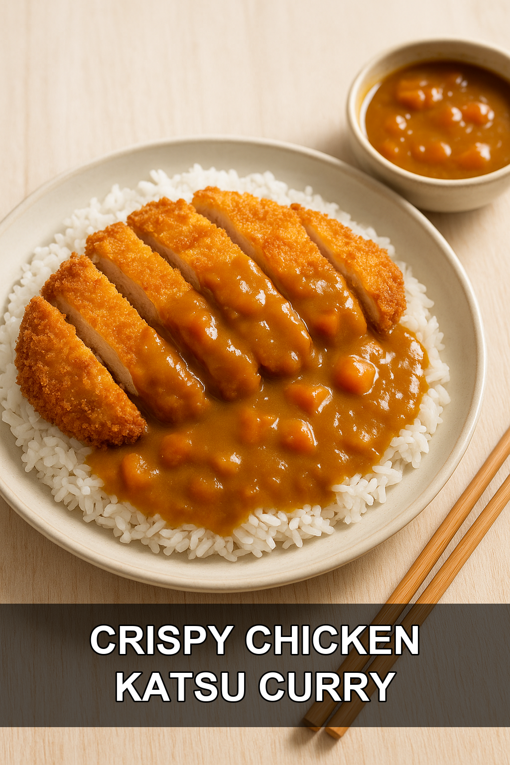 Chicken Katsu Curry Recipe (Crispy Chicken with Japanese Curry Sauce)