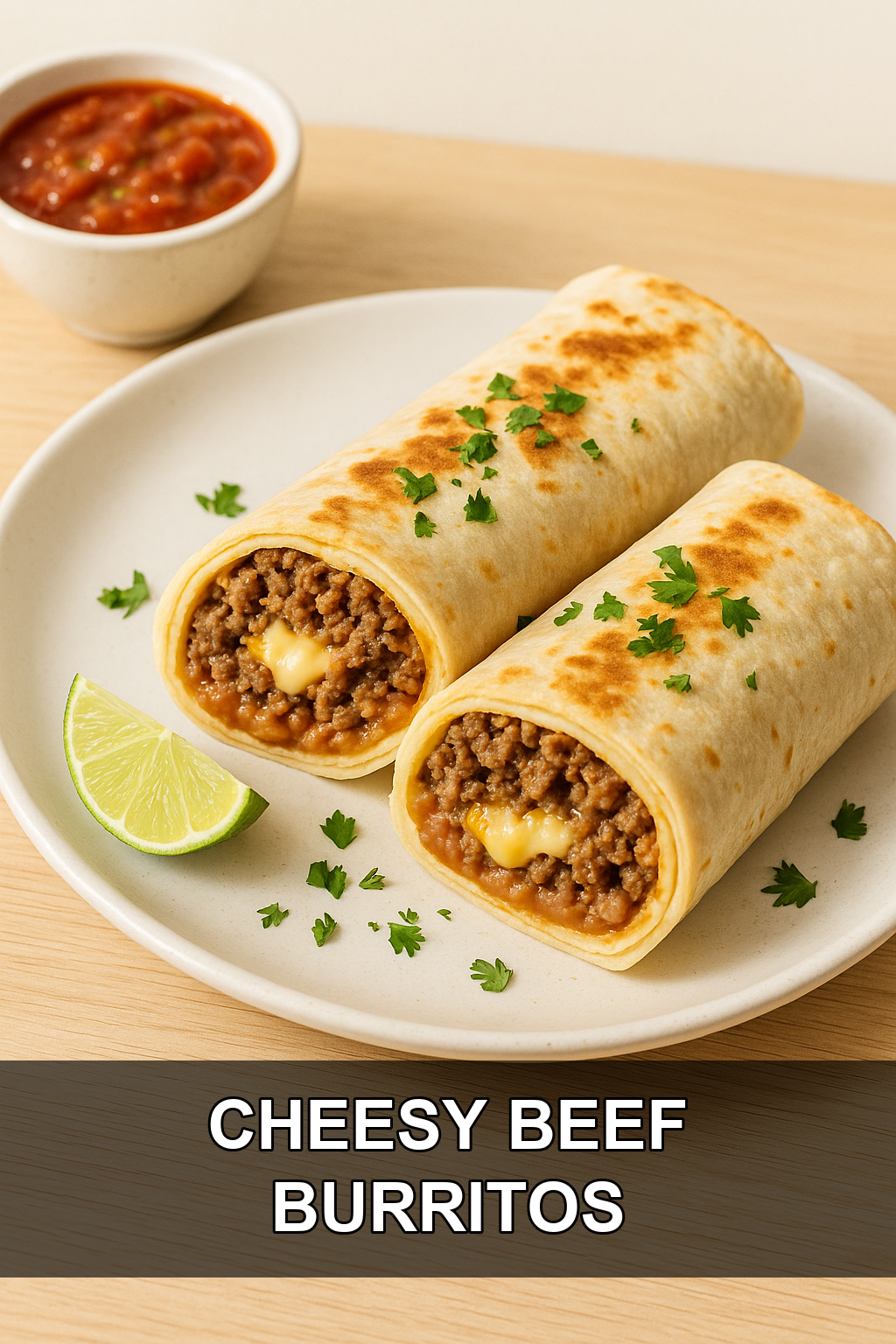Easy Beef Burrito Recipe (Ready in 45 Minutes!)