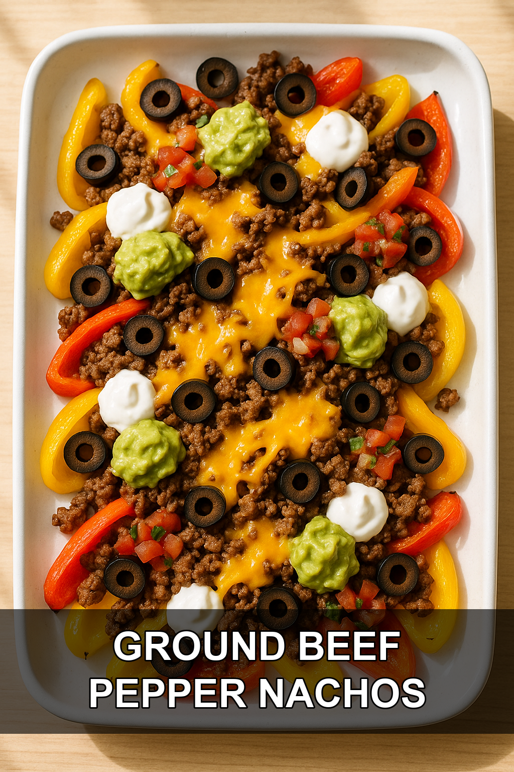 Easy Ground Beef Bell Pepper Nachos: A Budget-Friendly Family Dinner
