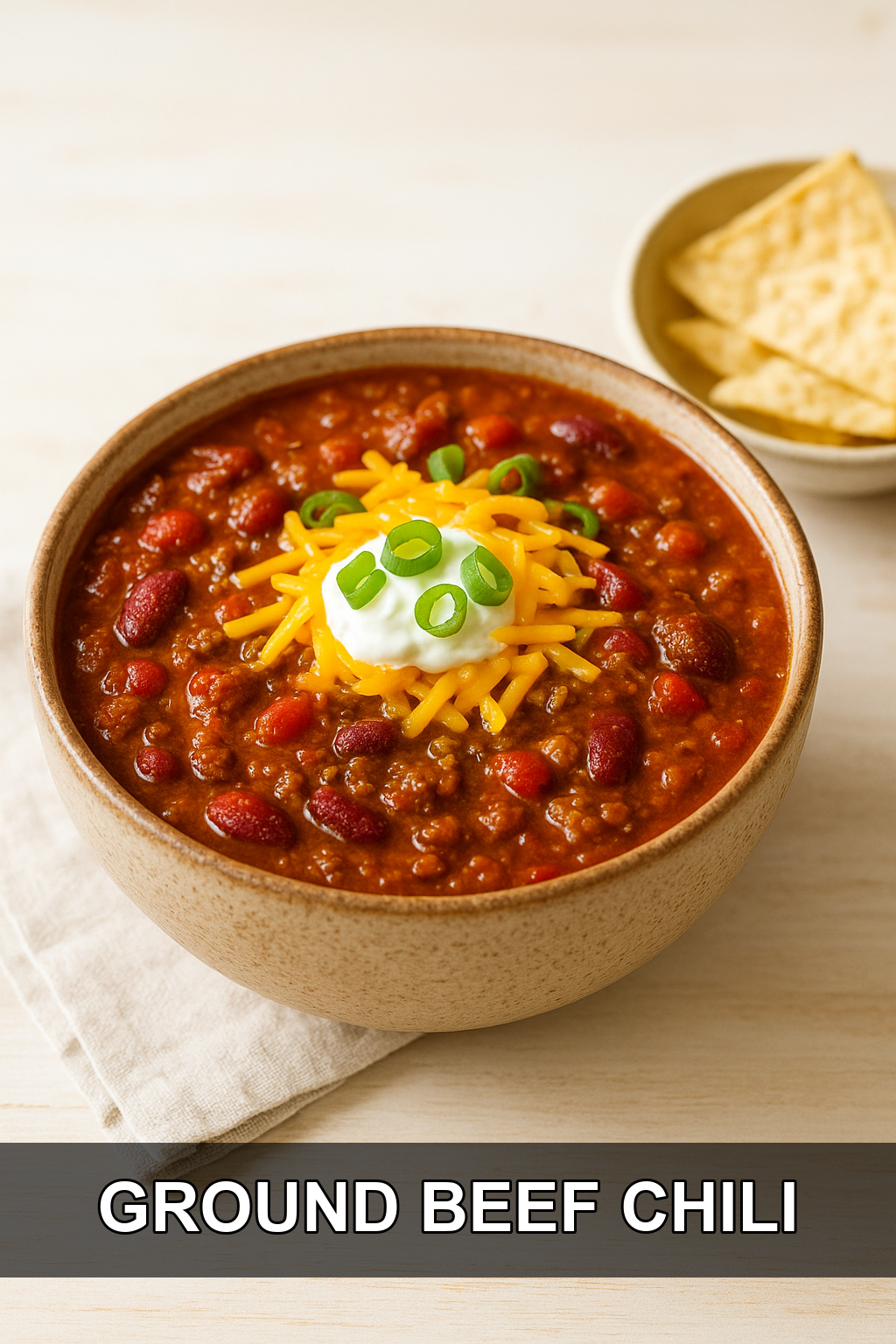 Easy Ground Beef Chili Recipe (Budget-Friendly & Family Approved)