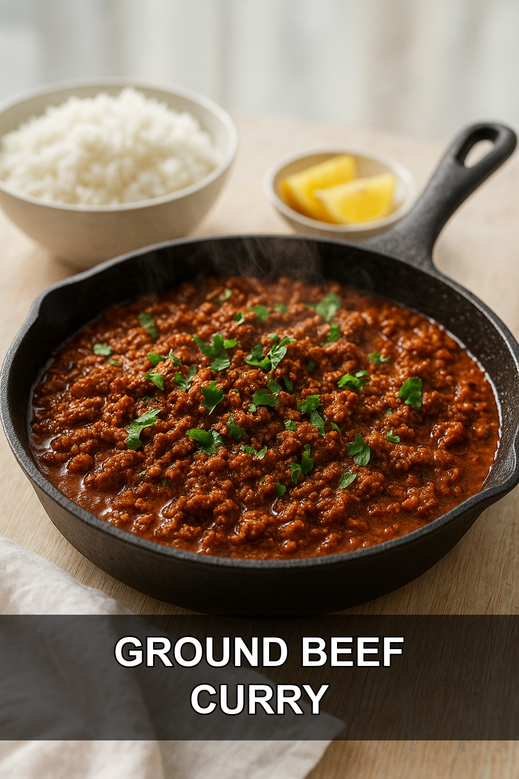 Easy Ground Beef Curry (Budget-Friendly & Ready in 30 Minutes)