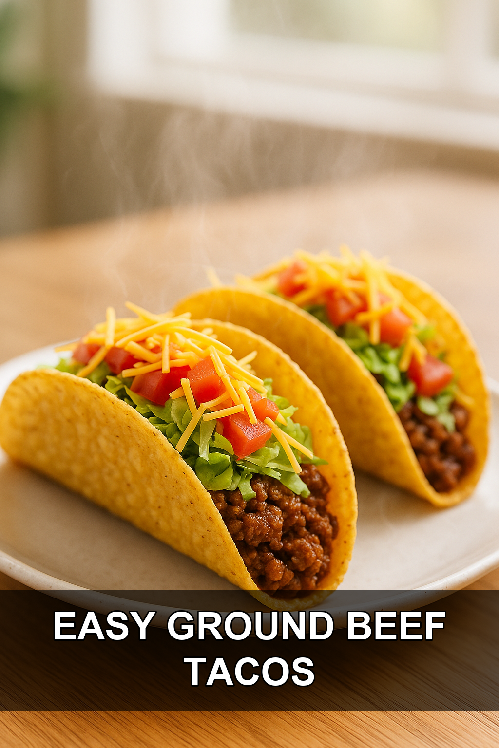 Easy Ground Beef Tacos (Ready in 25 Minutes!)