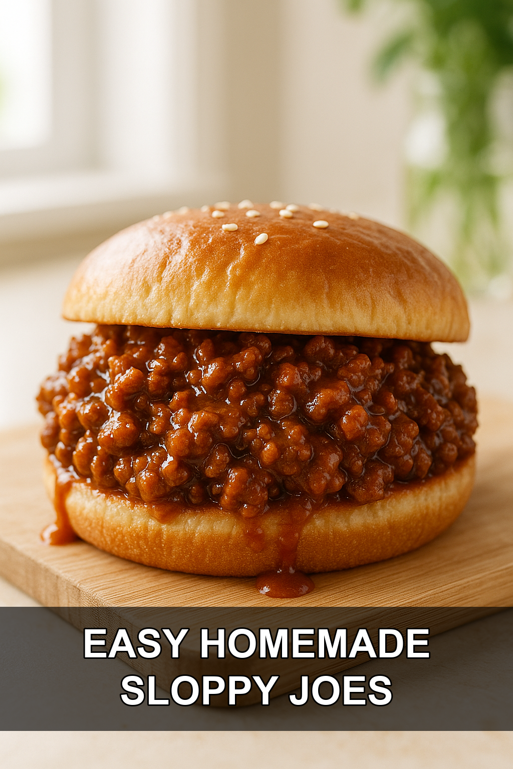 Easy Homemade Sloppy Joes (Ready in 30 Minutes!)
