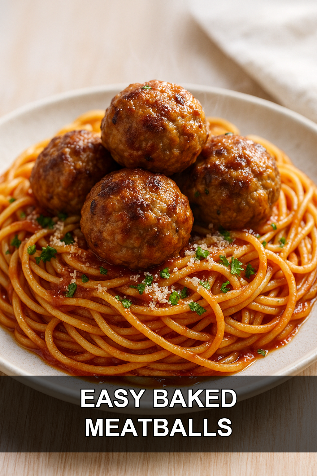 Easy Meatball Recipe (Oven-Baked & Budget-Friendly)