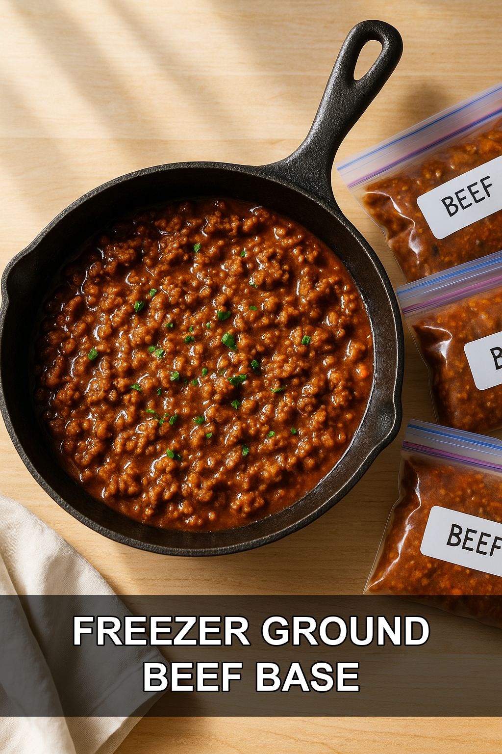 Freezer Ground Beef Meals: 25 Easy Make-Ahead Recipes to Save Time