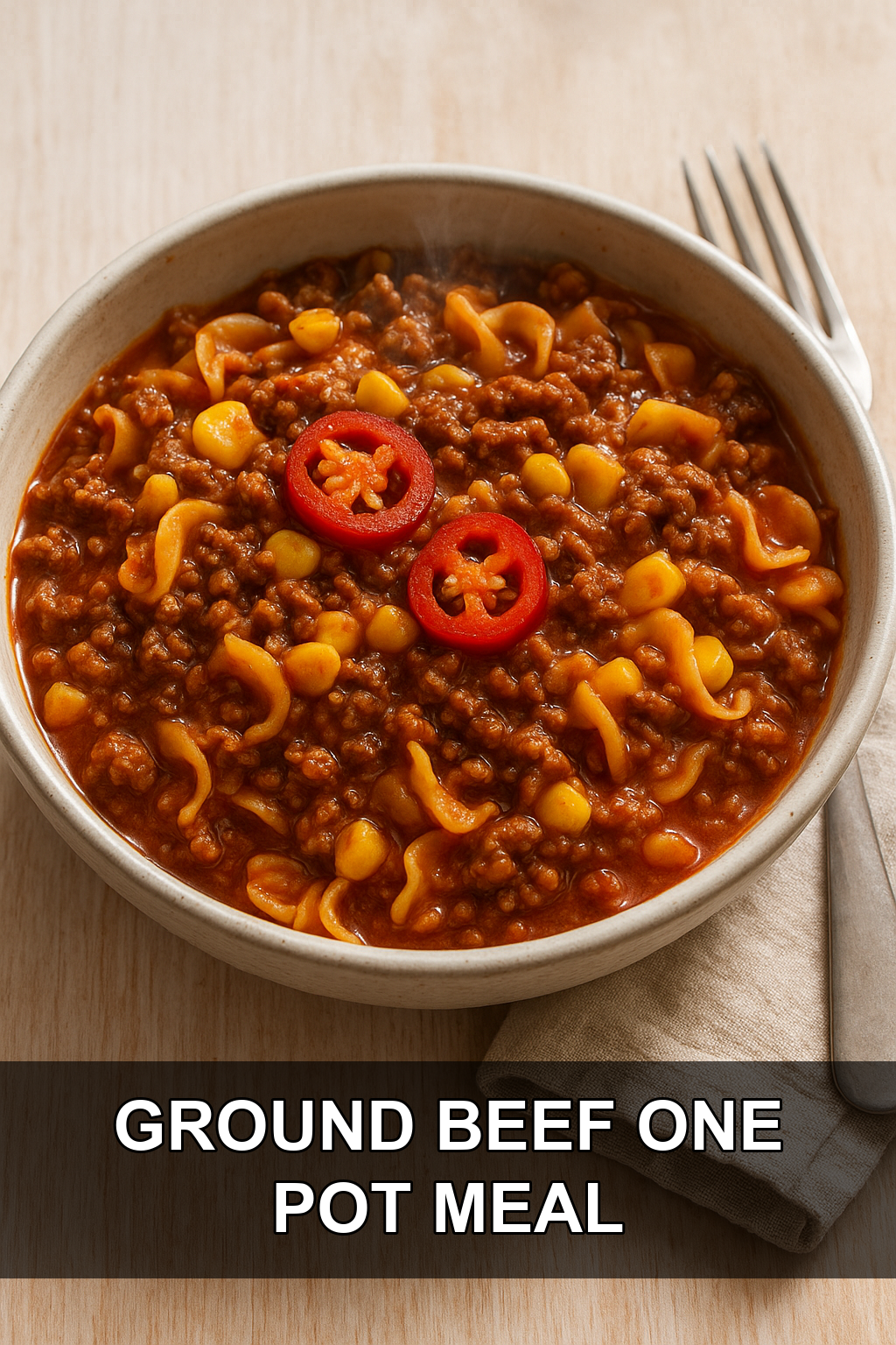 Ground Beef One Pot Meal: An Easy, Budget-Friendly Family Dinner