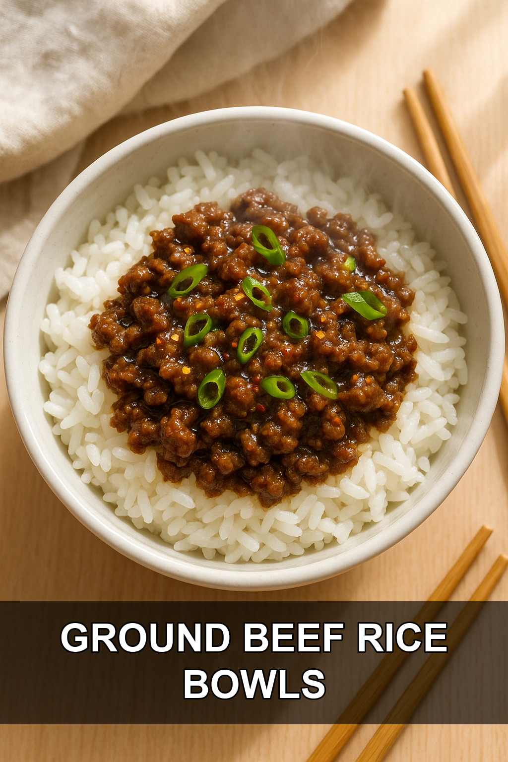 Ground Beef Rice Bowls (Quick & Budget-Friendly Family Dinner)