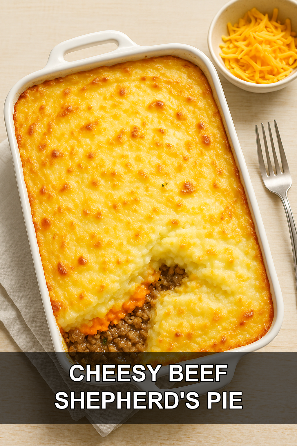 Classic Ground Beef Shepherd’s Pie (Budget-Friendly Family Recipe)