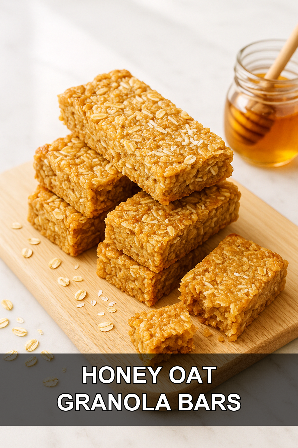 Homemade Honey Peanut Butter Granola Bars