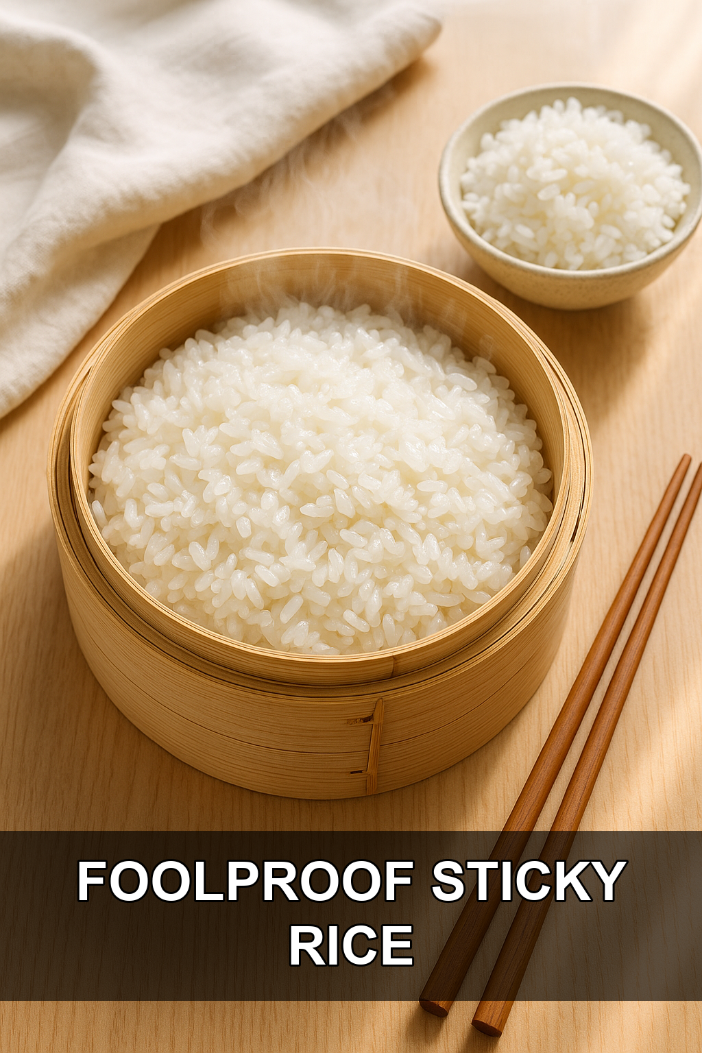 How to Make Sticky Rice (Foolproof Method!)
