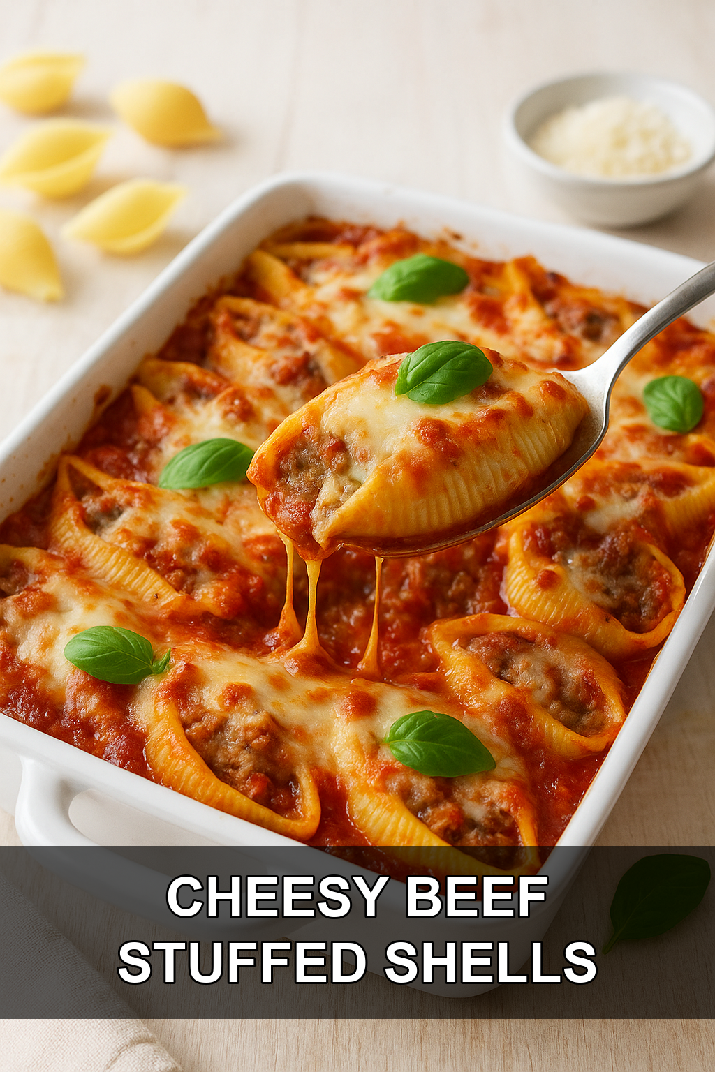 Italian Stuffed Shells with Beef (Budget-Friendly Family Dinner)