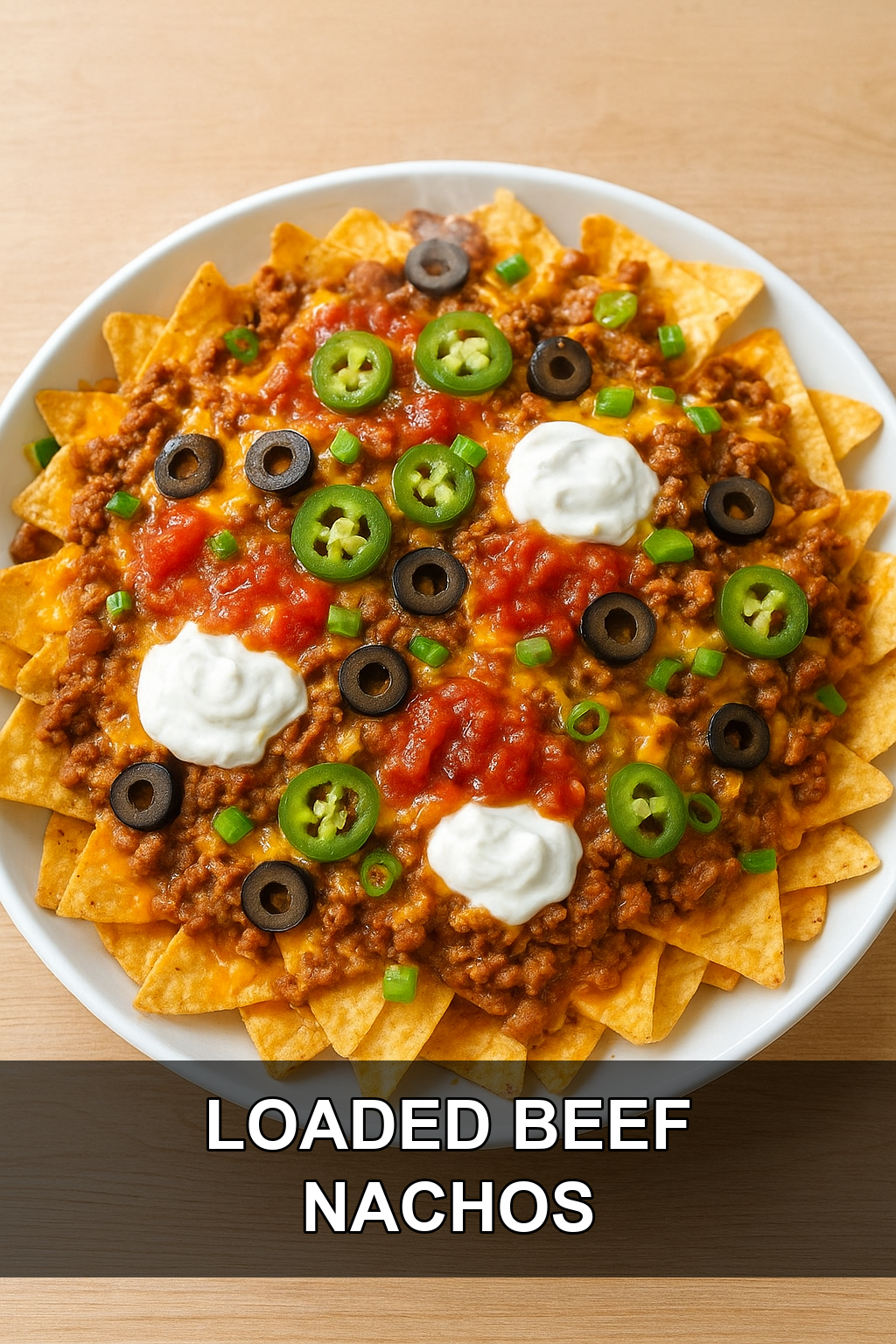 Loaded Beef Nachos Recipe (Quick, Cheesy & Budget-Friendly)