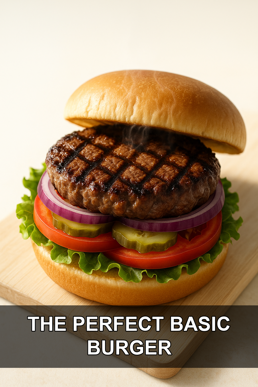 The Perfect Basic Burger Recipe (Juicy, Budget-Friendly, and Family-Approved)