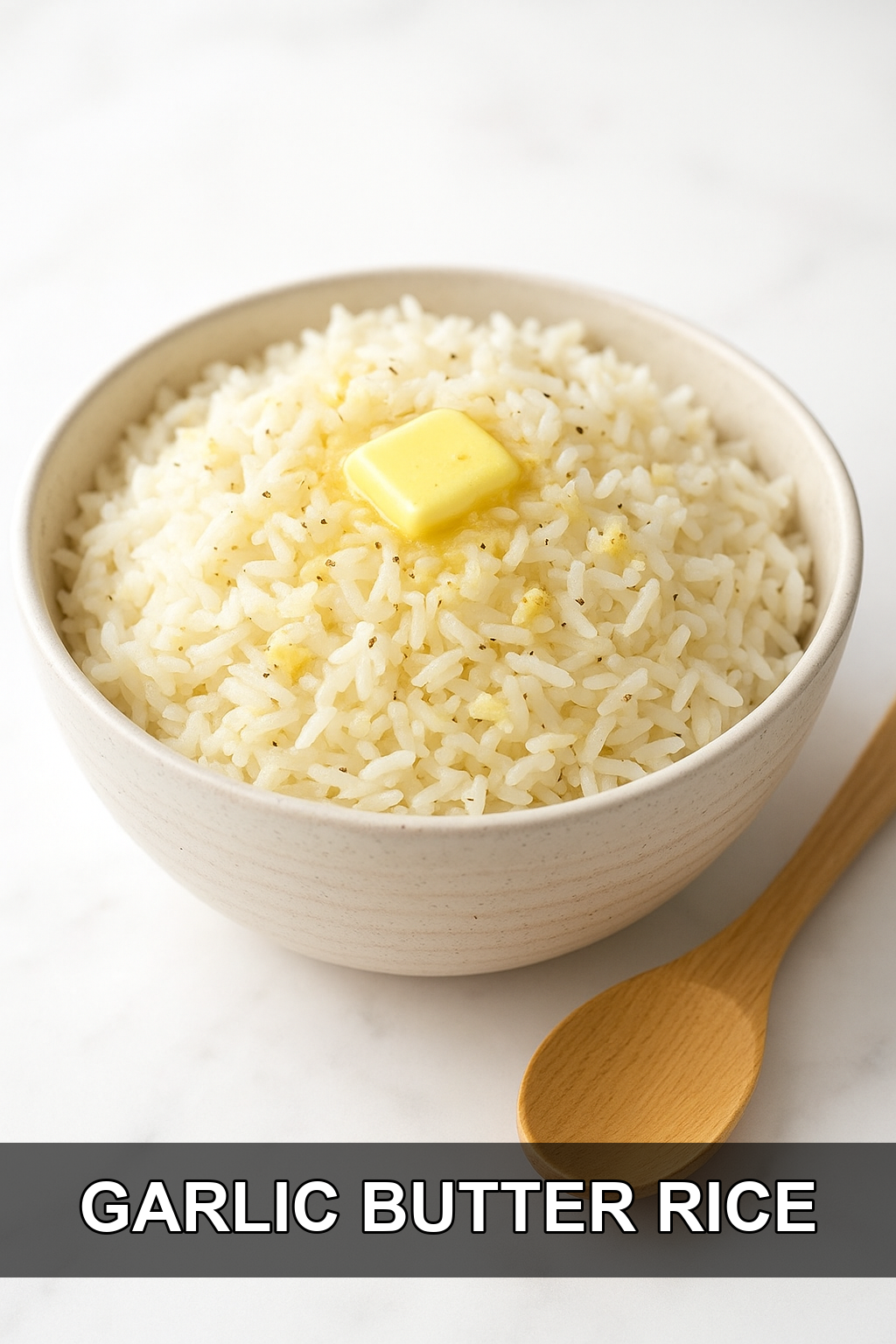 Rice Cooker Garlic Butter Rice (Easy 4-Ingredient Side Dish)
