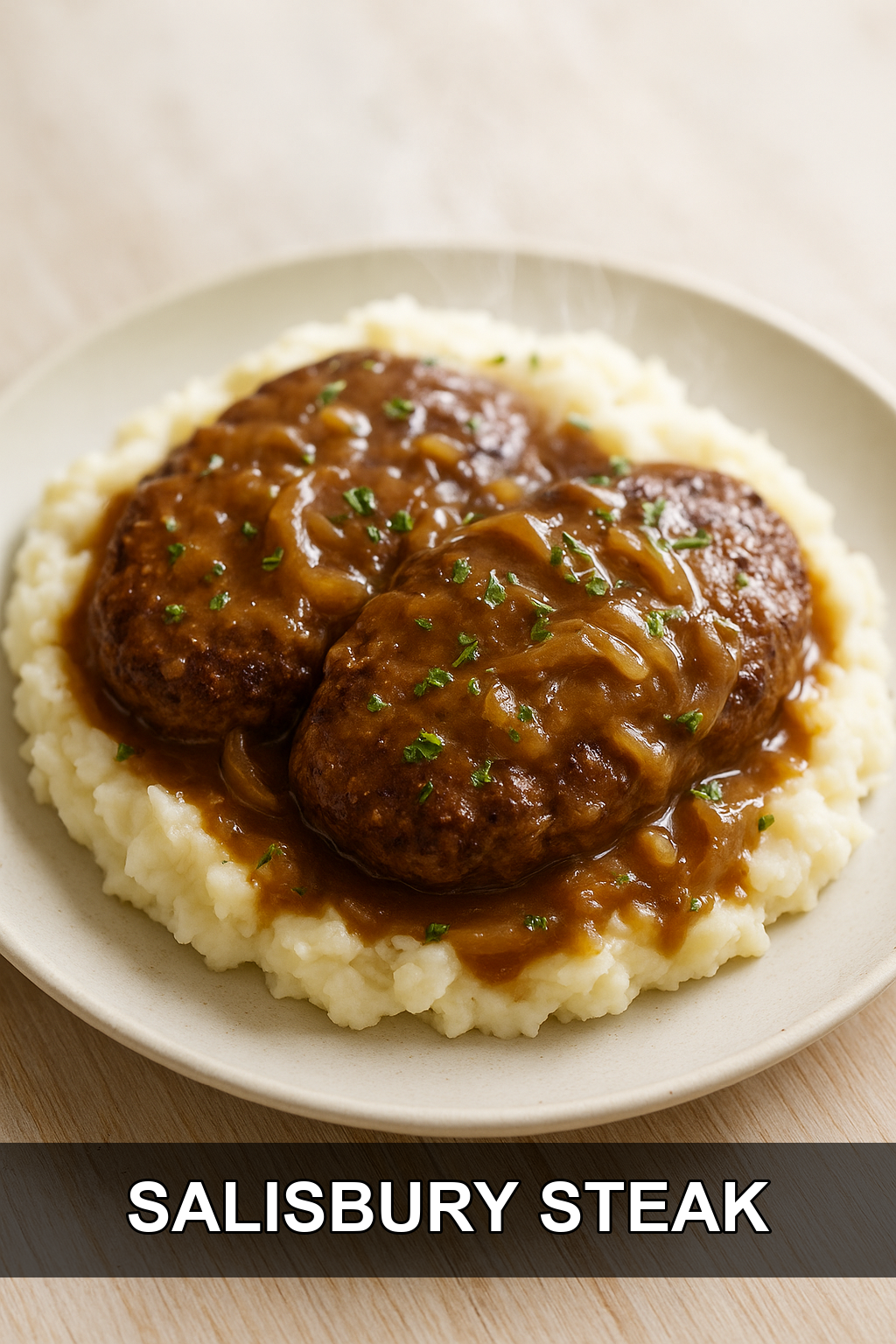 Classic Salisbury Steak Recipe (Budget-Friendly Family Dinner)