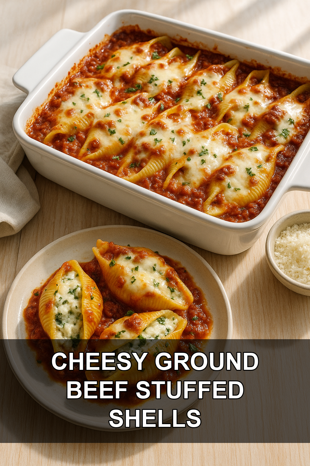 Stuffed Shells with Ground Beef (Budget-Friendly Family Dinner)