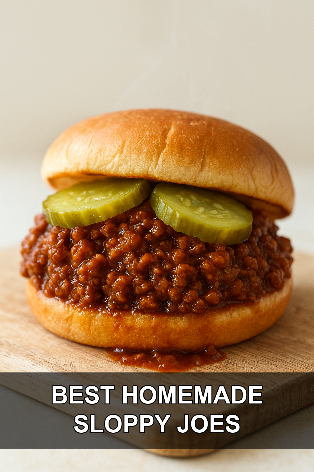 The VERY BEST Sloppy Joe Recipe (Better Than the Can!)