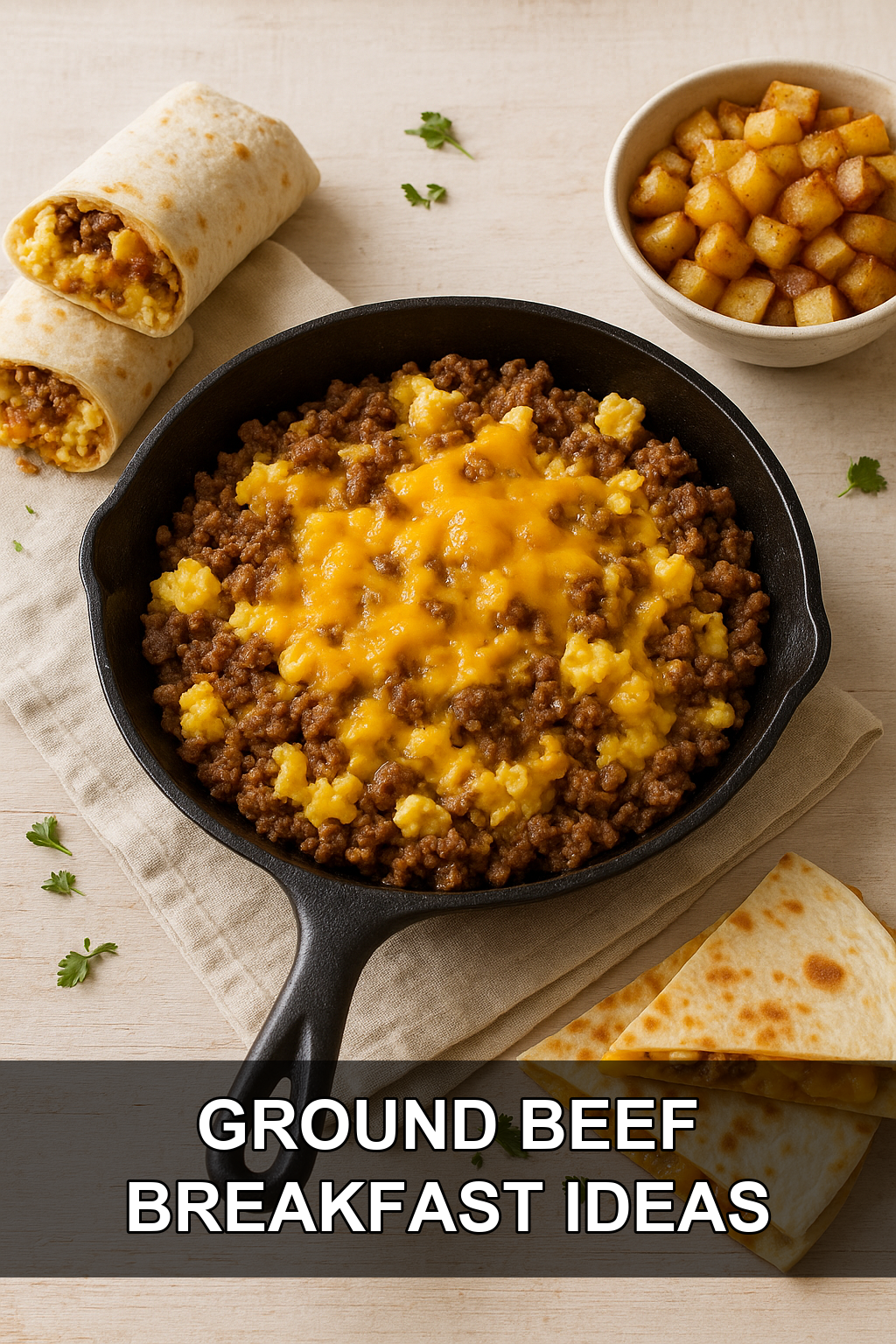 10 Ways to Cook Ground Beef for Breakfast (Budget-Friendly & Easy)