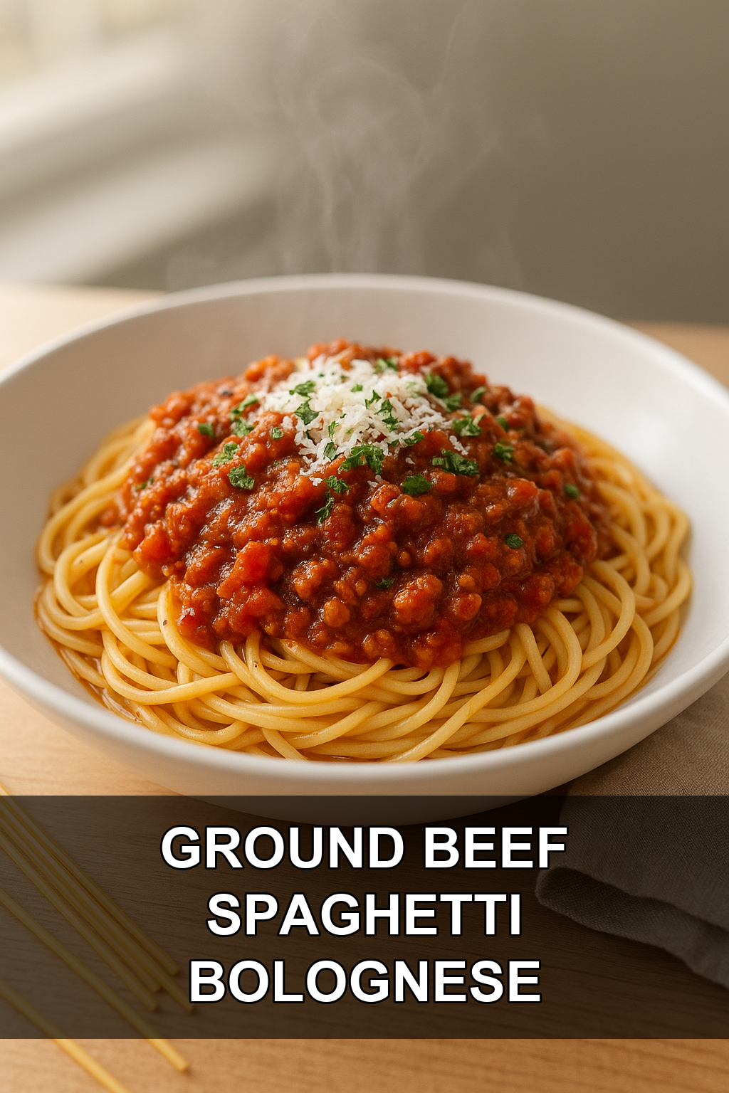 30-Minute Ground Beef Spaghetti Bolognese (Budget-Friendly Family Dinner)
