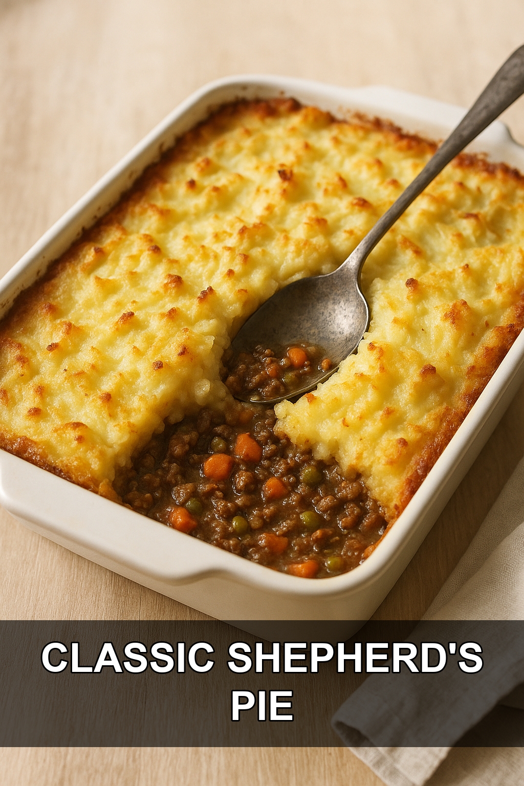 Best Classic Shepherd’s Pie Recipe (Budget-Friendly with Ground Beef)