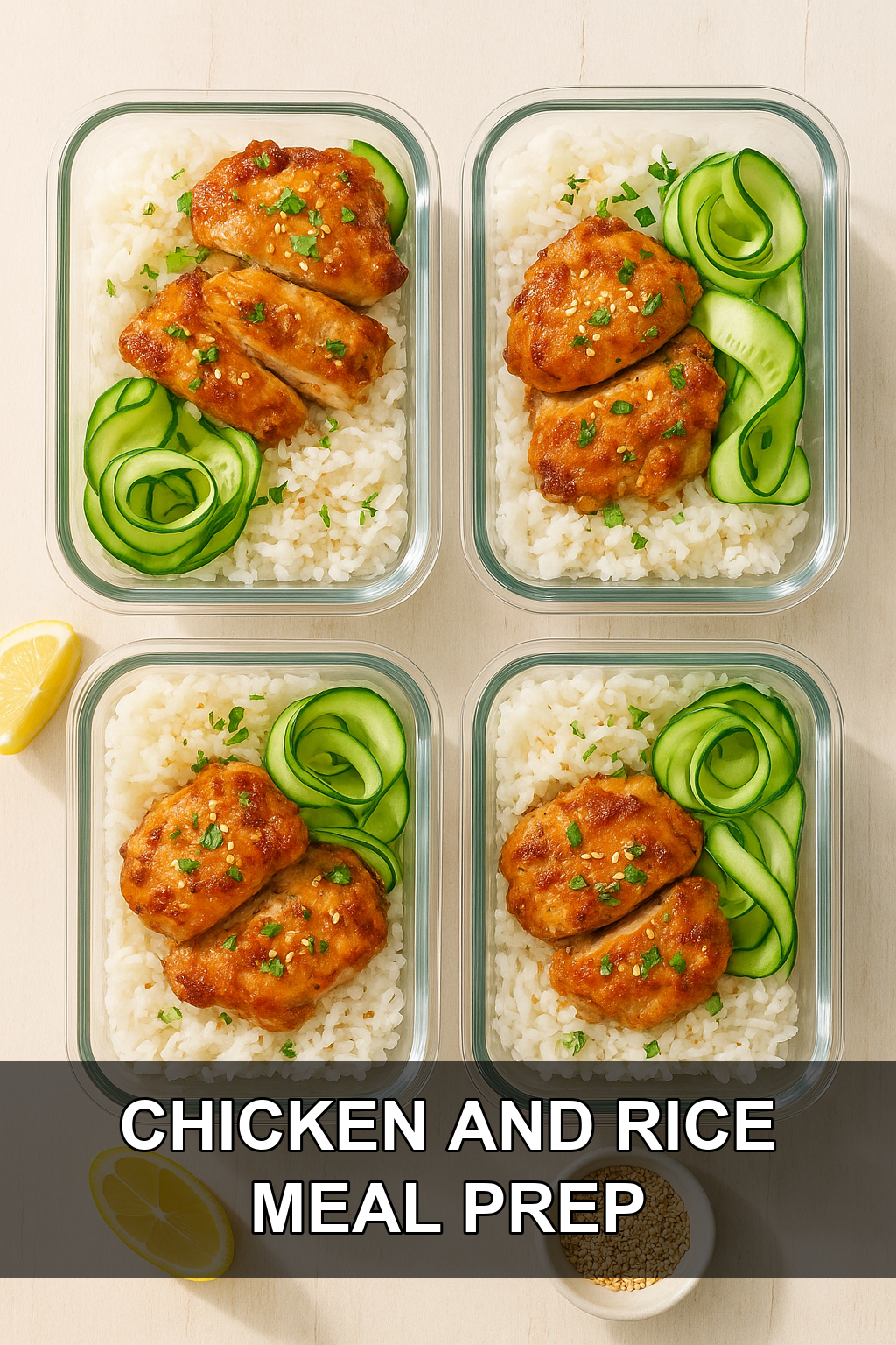 Chicken and Rice Meal Prep: Your Easy Grab-and-Go Lunch Ideas