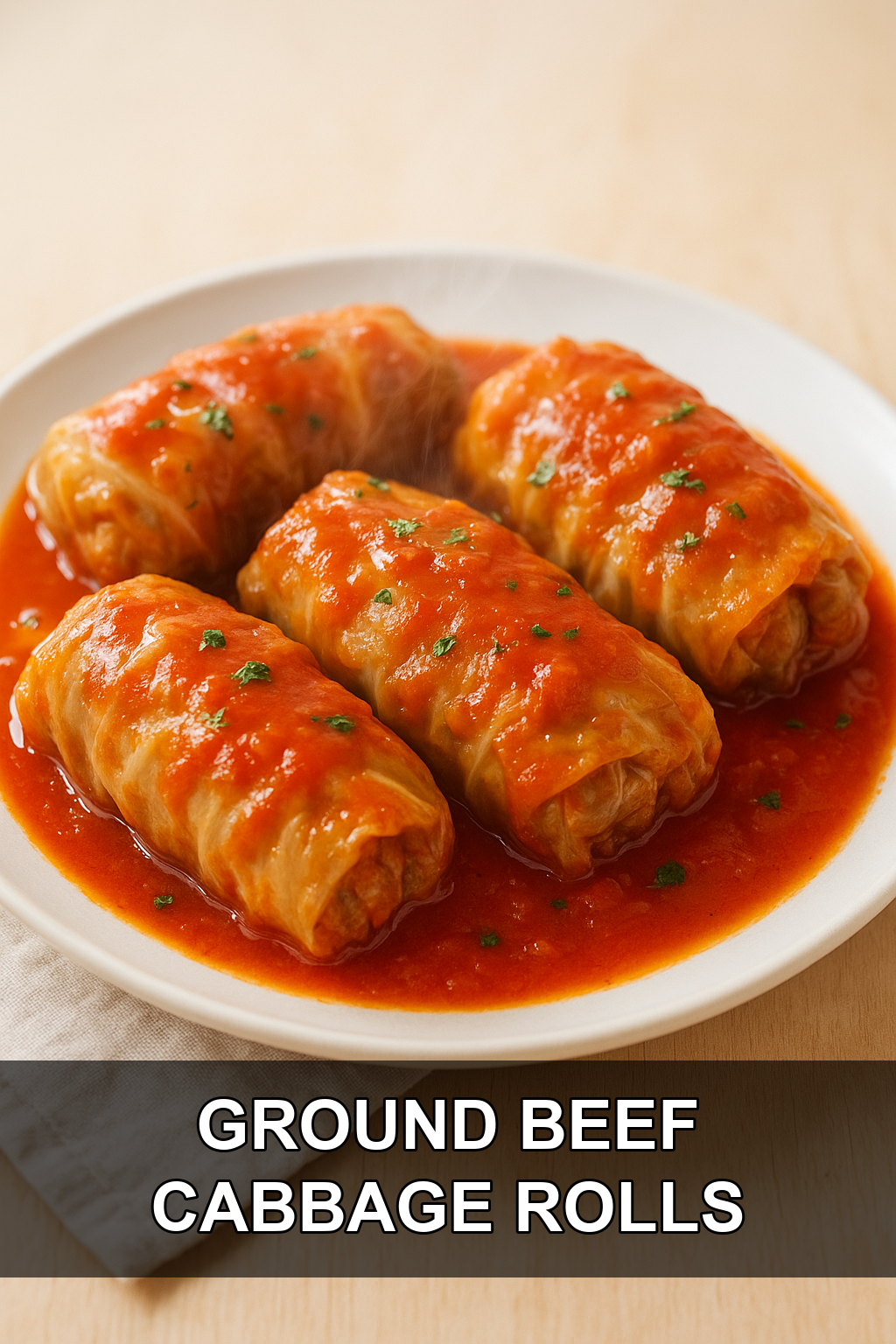 Easy Cabbage Rolls Recipe with Ground Beef and Rice