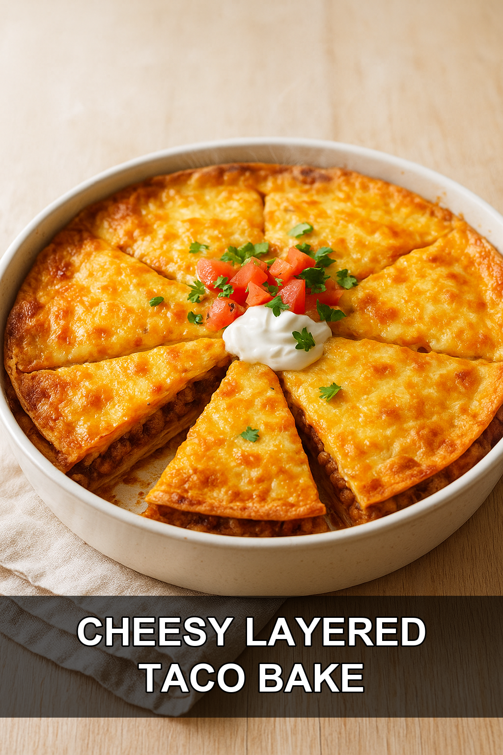 Easy Layered Taco Bake (+Video) – A Budget-Friendly Family Dinner