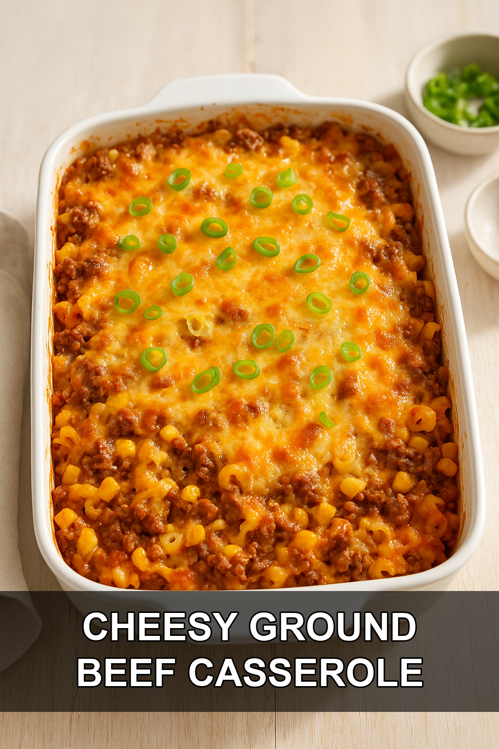 Cheesy Ground Beef and Corn Casserole (Budget-Friendly Family Dinner)