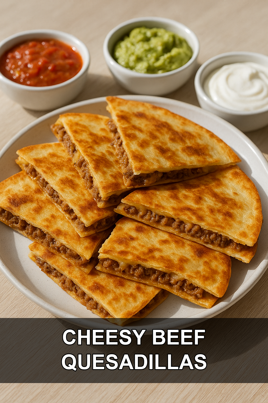 Ground Beef Quesadillas (Easy, Cheesy & Budget-Friendly)