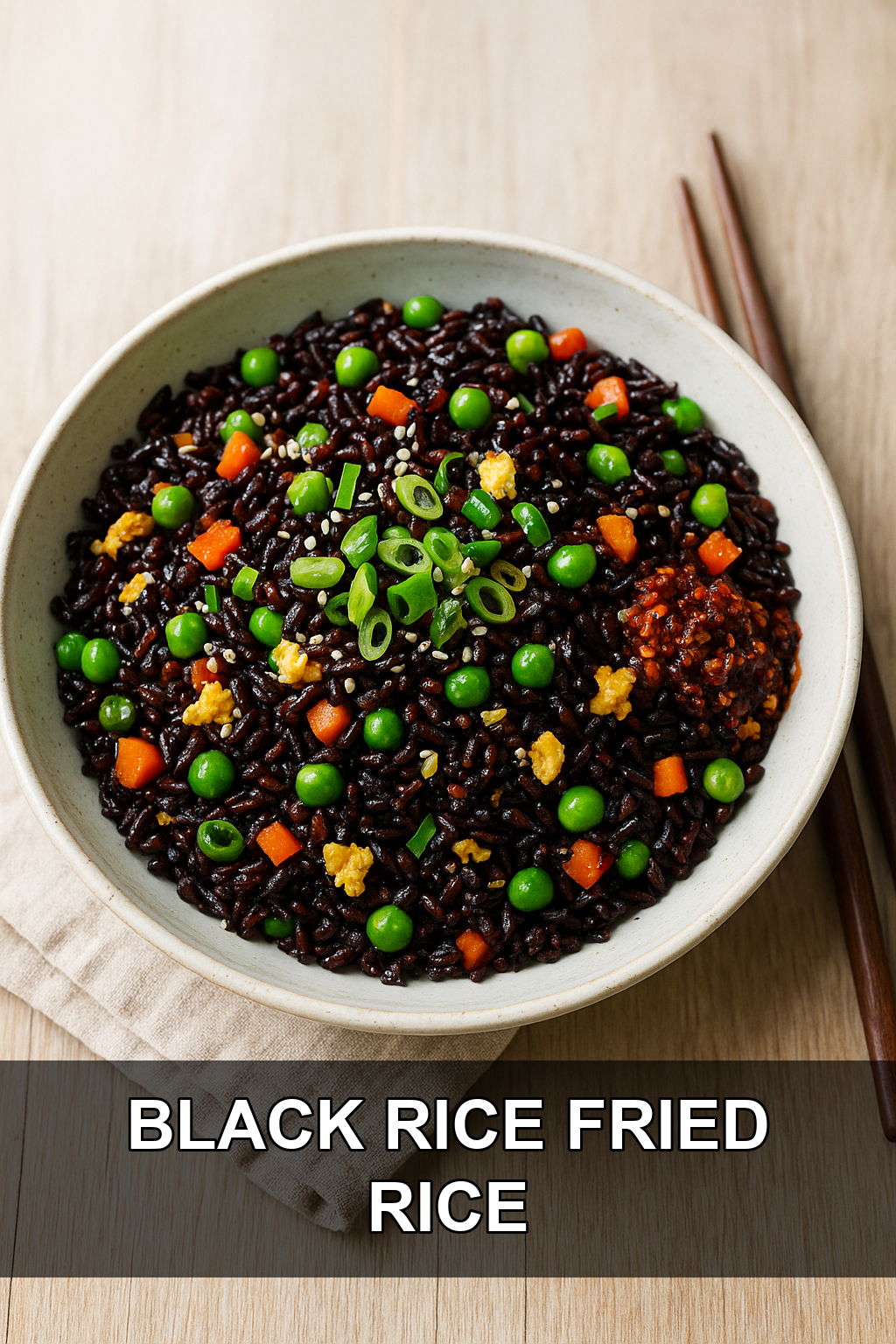 Leftover Black Rice Dinners Done Right