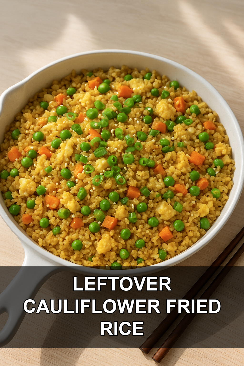 Leftover Cauliflower Rice: Don’t Waste a Grain!