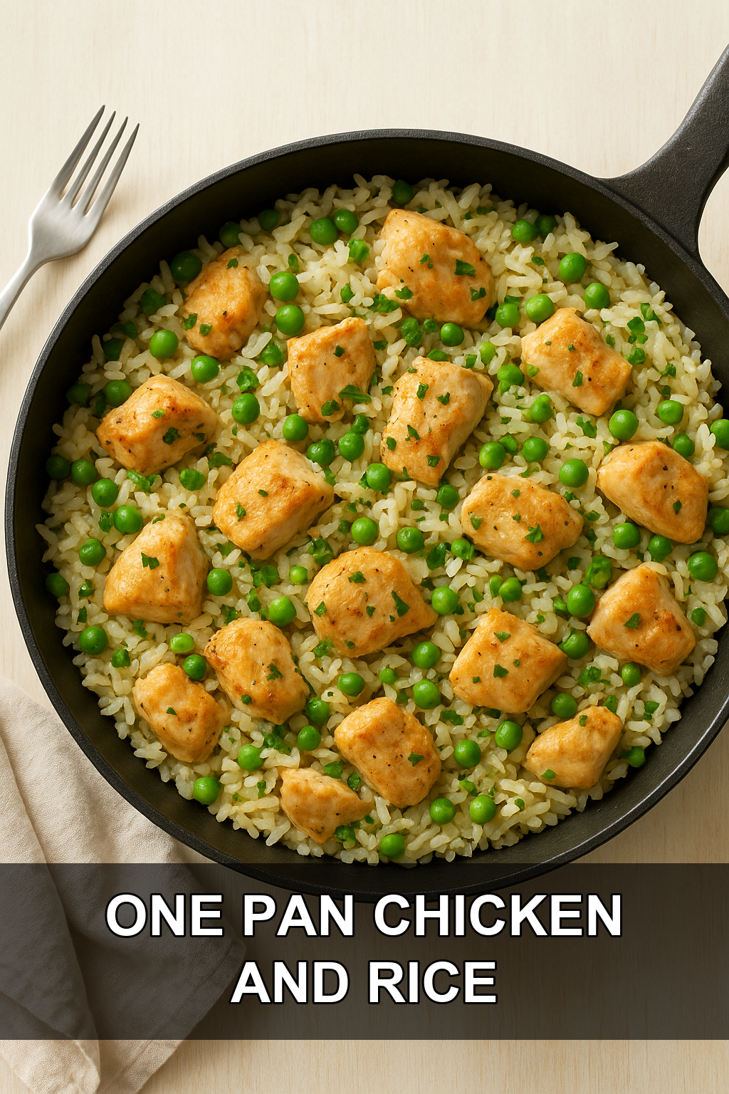 One Pan Chicken and Rice: Perfect for a Quick Meal