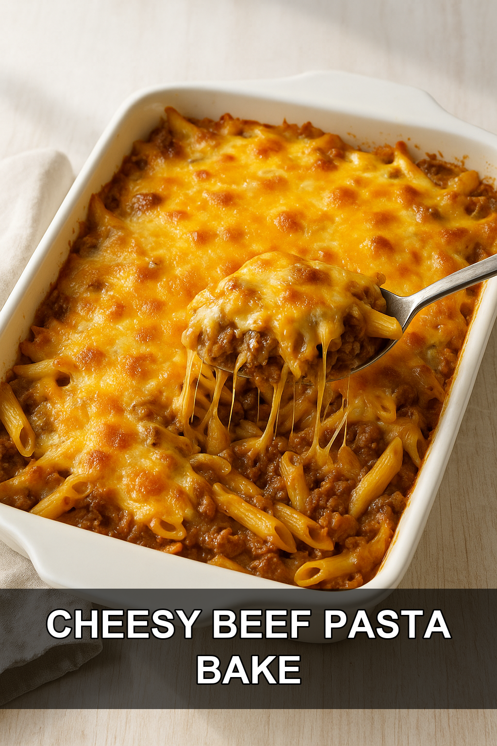 Simple Ground Beef Casserole (Ready in 35 Minutes!)