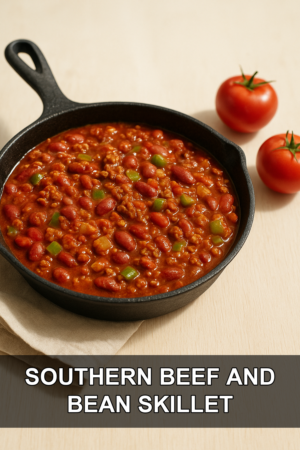 Southern Ground Beef and Bean Skillet: Comfort Food Magic