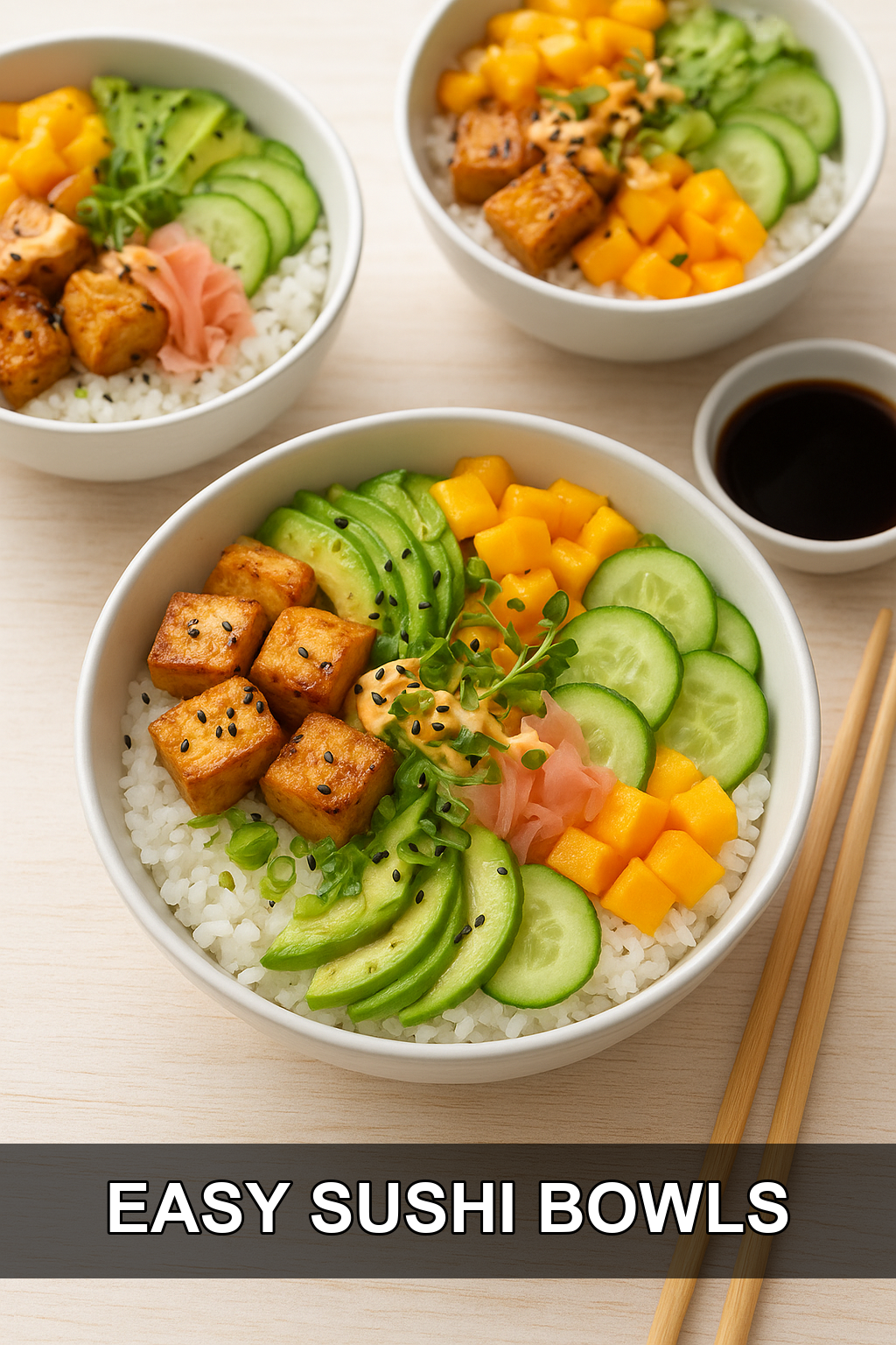 Sushi Bowls: Effortless Dinner Ideas